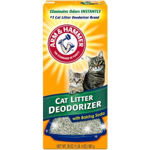 Arm & Hammer Cat Litter Deodorizer 20-Oz. Box for $2.01 via Sub & Save Arm & Hammer Cat Litter Deodorizer 20-Oz. Box for $2.01 via Sub & Save