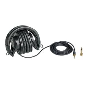 Audio-Technica ATH-M30x Professional Studio Monitor Headphones, Black for $79