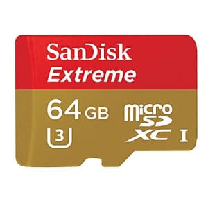 Sandisk 64GB Extreme MicroSDXC UHS-I Card (SDSDQXL-064G-A46A) for $17 Sandisk 64GB Extreme MicroSDXC UHS-I Card (SDSDQXL-064G-A46A) for $17