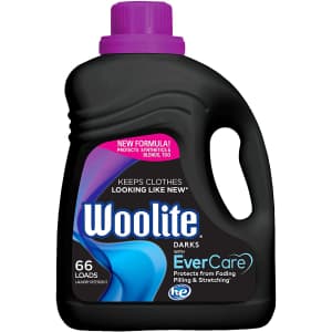 Woolite Darks with EverCare Liquid Laundry Detergent 100-Oz. Bottle for $32