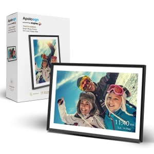 Nixplay 10.1" WiFi Digital Picture Frame for $33