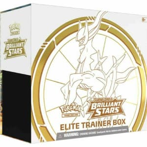 Pokemon TCG Sword & Shield Brilliant Starts Elite Trainer Box for $37 preorder Pokemon TCG Sword & Shield Brilliant Starts Elite Trainer Box for $37 preorder