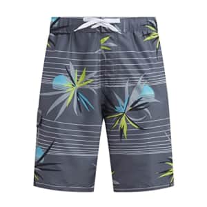 Kanu Surf Men's Standard Swim Trunks (Regular & Extended Sizes), Bellaire Charcoal, Large for $15 Kanu Surf Men's Standard Swim Trunks (Regular & Extended Sizes), Bellaire Charcoal, Large for $15