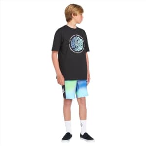 Volcom Boys' Standard Mod Tech Boardshorts (Big Little Sizes), Electric Green for $22