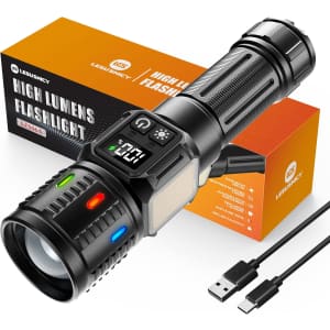 Lesusnicy Rechargeable LED Flashlight for $9.49 w/ Prime Lesusnicy Rechargeable LED Flashlight for $9.49 w/ Prime