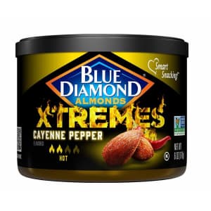 Blue Diamond Almonds XTREMES Cayenne Pepper 6-oz. for $2.73 via Sub & Save