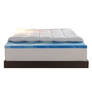Sleep Innovations 4" Gel Memory Foam Queen Topper for $100