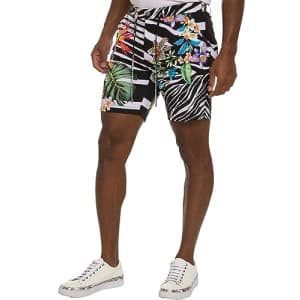 Robert Graham Men's The Ace Beach-to-Bar Short, Multi, 30 for $37