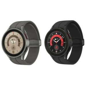 Samsung Galaxy Watch5 Pro 45mm GPS Smartwatch for $120