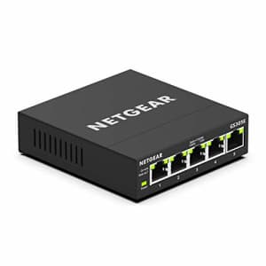 NETGEAR 5-Port Gigabit Smart Managed Plus Switch (GS305E) (Renewed) for $30 NETGEAR 5-Port Gigabit Smart Managed Plus Switch (GS305E) (Renewed) for $30