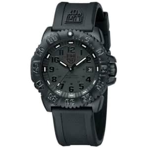 Luminox Men's Navy Seal Swiss Colormark Blackout Watch for $169