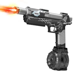 Electric Water Gun with LED Light and Auto Shooting for $10