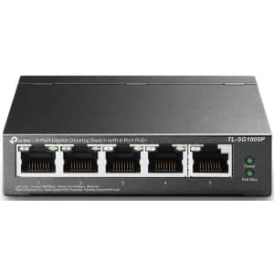 TP-Link V2 5-Port PoE Switch for $49 TP-Link V2 5-Port PoE Switch for $49