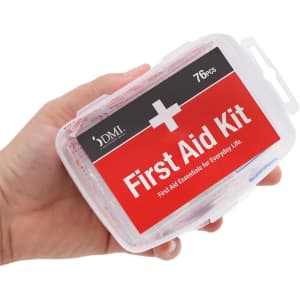 DMI 76-Piece First-Aid Kit for $4