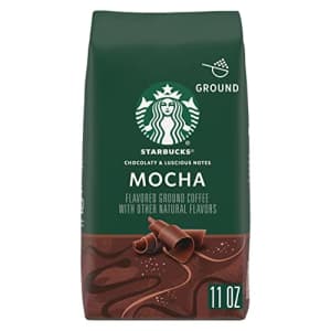 Starbucks Flavored Ground Coffee Mocha No Artificial Flavors 1 bag (11 oz) for $10