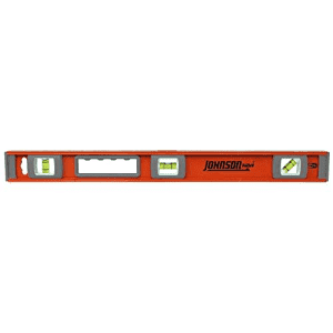 Johnson & Johnson Johnson 1234-2400 Magnetic I-Beam Level, Heavy-Duty Aluminum, 24-In. - Quantity 1 for $30