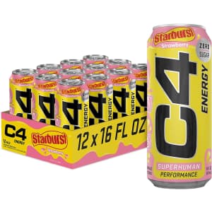 Cellucor C4 Energy Drink 12-Pack for $17 via Sub & Save