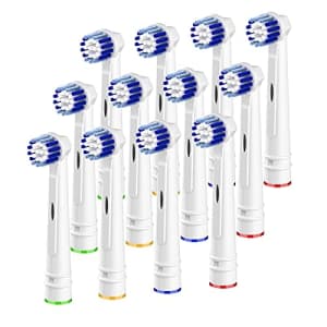 Replacement Toothbrush Head 12-Pack for Oral-B Braun for $5