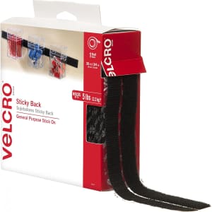 Velcro 30-Foot Sticky Back Hook and Loop Fasteners for $6