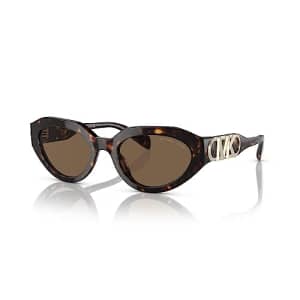 Michael Kors EMPIRE OVAL MK 2192 Dark Tortoise/Brown 53/20/140 women Sunglasses for $51