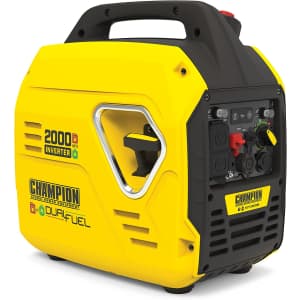 Champion Power Equipment Ultralight 2000W Dual Fuel Inverter Generator for $427
