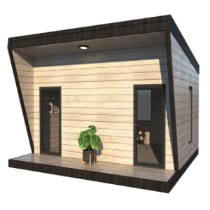 The Sedona 140-Sq. Ft. Tiny Small Home Steel Frame Building Kit for $11,075