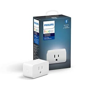 Philips Hue Smart Plug for Hue Smart Lights, Bluetooth & Hue Hub Compatible for $37