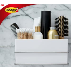 Command Bath Wall and Cabinet Organizer for $9