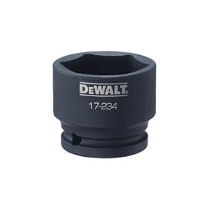 DEWALT Impact Socket, SAE, 1/2-Inch Drive, 1-1/2-Inch, 6-Point (DWMT17234B) for $34