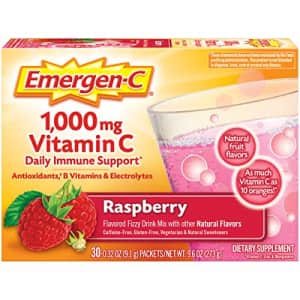 Emergen-C 1000mg Vitamin C Powder, with Antioxidants, B Vitamins and Electrolytes, Immunity for $16