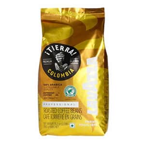 Lavazza TIERRA! Colombia 100% Arabica Whole Bean Espresso, Coffee, 2.2 Pound for $24 Lavazza TIERRA! Colombia 100% Arabica Whole Bean Espresso, Coffee, 2.2 Pound for $24