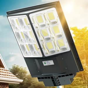1,000W Wide-Angle Solar Street Light for $60