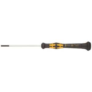 Wera 05030105002 Kraftform ESD 1578 A Slotted Precision Micro Screwdriver, 3mm Head, 80mm Blade for $10 Wera 05030105002 Kraftform ESD 1578 A Slotted Precision Micro Screwdriver, 3mm Head, 80mm Blade for $10