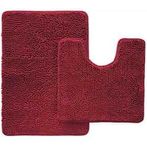 Gorilla Grip Area Rug Set, Soft Chenille 2 Piece Sets, Toilet Base Mat & 30x20 Mat, Absorbent for $30 Gorilla Grip Area Rug Set, Soft Chenille 2 Piece Sets, Toilet Base Mat & 30x20 Mat, Absorbent for $30