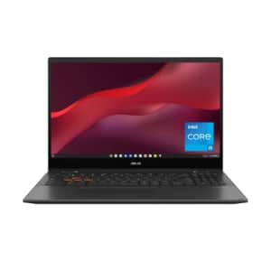 ASUS Chromebook Vibe CX55 Flip, Cloud Gaming Laptop, 15.6" Full HD 144 Hz Touch Display, Intel Core for $550