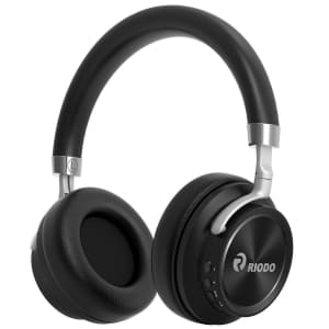 Riodo Wireless Bluetooth Over-Ear Headphones for $17