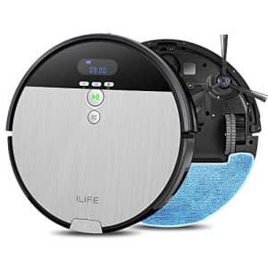 ILIFE V8s Robot Vacuum Cleaner and Mop Combo, XL 750ml Dustbin, Designed for Hard Floors & Pet for $141