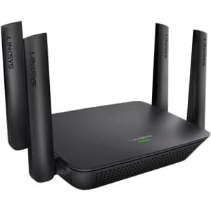 Linksys AC3000 MU-MIMO Tri-Band WiFi Range Extender for $120 in cart