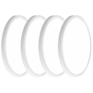 12" LED Flush Mount Ceiling Light 4-Pack for $31