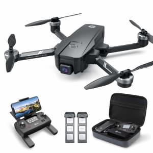 Holy Stone 4K GPS Drone w/ 2 Batteries for $115