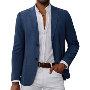 Grace Karin Men's Casual Blazer for $32