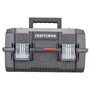 CRAFTSMAN Tool Box, Tool Storage, Black, 18 Inch (CMST18001) for $63