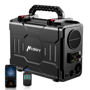Hcalory 12V Portable Diesel Air Heater for $102