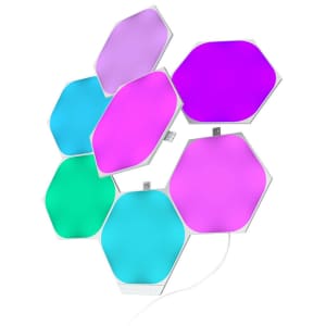 Nanoleaf Hexagon Color-Changing 7-Light Panel Smarter Kit for $200