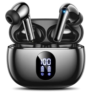 ZZU Wireless Bluetooth Earbuds for $8