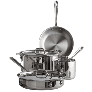 Macy's VIP Sale. Use coupon code "VIP" to take up to an extra 30% off already-discounted prices on apparel, cookware, bedding, makeup, decor, and more. We've pictured the All-Clad D3 Stainless Steel 7-Piece Cookware Set for $352.79 after coupon ($478 ...