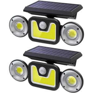 Ltteny Motion Sensor Outdoor Solar Light 2-Pack for $20 Ltteny Motion Sensor Outdoor Solar Light 2-Pack for $20