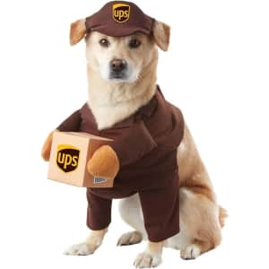 California Costumes UPS Dog Costume for $12 California Costumes UPS Dog Costume for $12