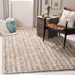 Safavieh Natural Fiber Collection NF447K Handmade Chunky Textured Premium Jute 0.75-inch Thick Area for $82 Safavieh Natural Fiber Collection NF447K Handmade Chunky Textured Premium Jute 0.75-inch Thick Area for $82
