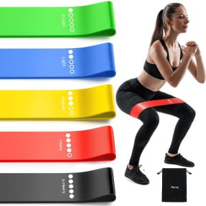 Resistance Band 5-Pack for $4